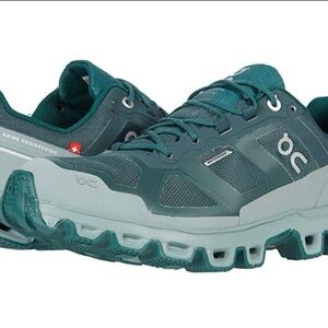 ON Cloudventure Waterproof Women's Running/Hiking Juniper/Sea Size 6.5